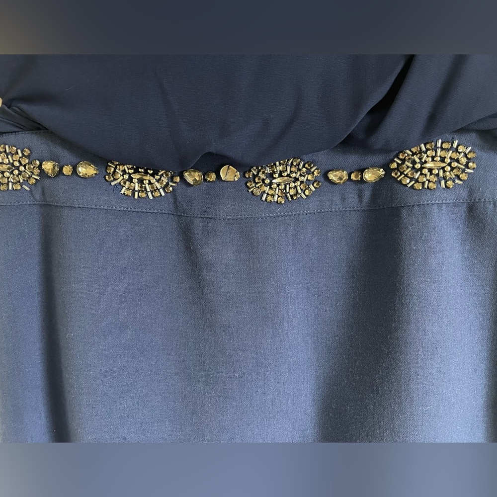 Royal Blue Cocktail Dress - Picture 4 of 4